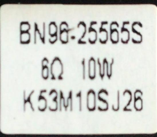KIT DE BOCINAS PARA TV SAMSUNG / NUMERO DE PARTE BN96-25565S / K53M10SJ26 / BN9625565S / 25565S / MODELO UN75F6300AFXZA UH02 - Imagen 3
